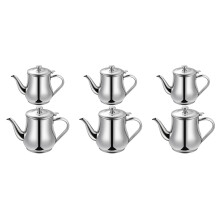 6Pcs Large Stainless Steel Grease Container Kitchen Oil Strainer Pot