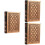 3Pcs Vintage Relief Cover PU Notebook Antique Diary Multi-Color Use 1