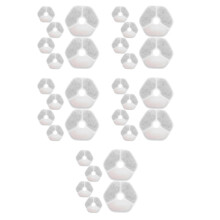 30Pcs Cat Fountain Replacement Filters White Plastic High Efficiency
