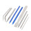 1Set Durable Blue Paracord Braiding Needle DIY Bracelet Lacing Tool 1