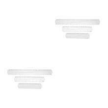 6Pcs Creative Color-Changing PVC Rulers Flexible Student Supplies