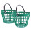 2Pcs Lightweight Nylon Golf Ball Baskets Portable Golf Ball Holders 1