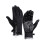 3Pcs Screen Touch Skiing Gloves Warm Windproof Breathable Black Gloves 1