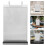 4Pièces Porte-Menu Transparent Stable Pour Restaurant 10