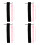 4Sets Pink ABS Kids Soprano Recorder Beginner Clarinet for Practice 1
