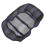 4Pcs Polyester Mesh Motorcycle Seat Covers Blue Breathable Cushion 2