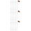 60Pcs Durable Plastic Merchandise Straps White with S Hooks for Retail 1