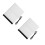 2Pcs Lightweight LED Drawing Pad with Scale for Drawing and Copying 4