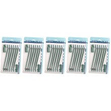 5Sets Green Dog Teeth Clean Kit Puppy Toothbrush Finger Brush