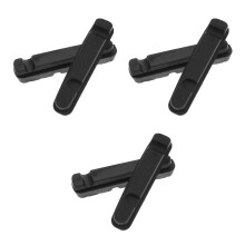 3Pairs Mountain Bike Brake Block Spacer Durable Black Caliper Shim
