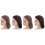 4Pcs Durable Long Sleeping Hat Hair Net Cap Hair Protector Assorted 1