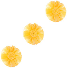 3Pairs Decorative Yellow Curtain Holdbacks with Sunflower Design