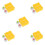 5Pcs Rice Ball Maker Mold Cute Cartoon Sushi Shaping Tools 3