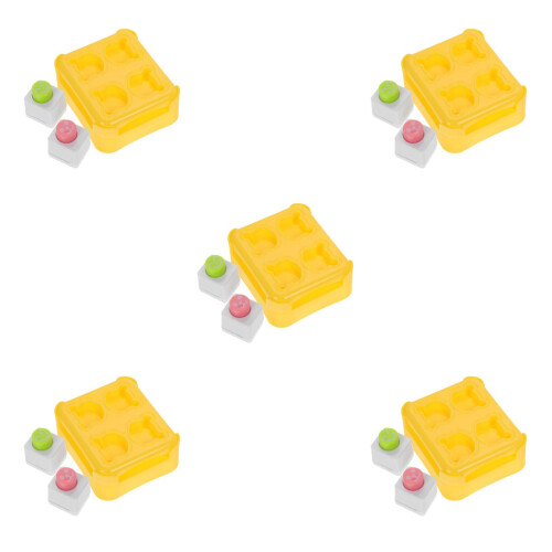 5Pcs Rice Ball Maker Mold Cute Cartoon Sushi Shaping Tools 2