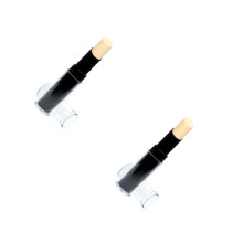 2Pcs Makeup Concealer Pen Multi Color Natural Blemish Cover Stick