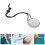 6Pcs Durable Adjustable Rearview Mirrors for Boat and Cave Diving Use 10