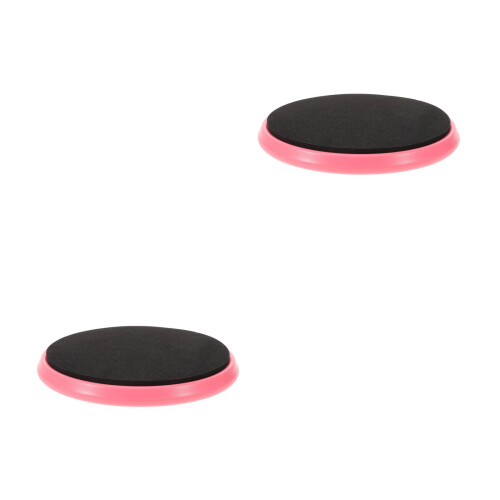 2Pcs Pink Stainless Steel Ballet Turn Board for Training Practice