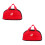 2Pièces Sac De Rangement Rouge Pour Accessoires Échecs 6