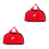 2Pièces Sac De Rangement Rouge Pour Accessoires Échecs 8
