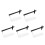5Pcs Black Plastic Metal Circle Gauge Ceramic Compass Pottery Tools 6