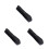 3Pcs Durable Black Guitar Bag Oxford Cloth with Comfortable Side Strap 1