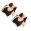 2Pcs High Bra Black Zipper Racerback for Active Exercise 5