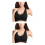 2Pcs High Bra Black Zipper Racerback for Active Exercise 7