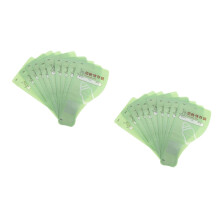 60Pcs Green Baby Milk Bags Sterilized Seal Portable