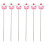 6Pcs Stainless Steel Cake Tester Multi-Color Baking Tool Durable Grip 1
