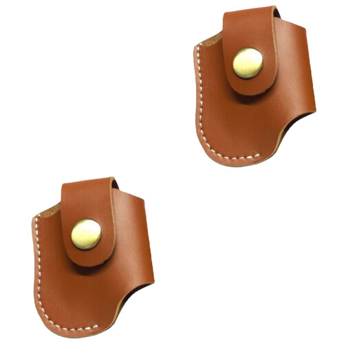 2Pcs Multifunctional Lighter Sleeve Travel Work Protector