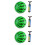 6Pièces Ballon De Handball Gonflable Plastique Vert Pastèque Enfants 8