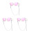 3Pcs Silver Eyeglass Chain Durable Eyewear Retainer Strap for Sports 1
