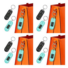 8Pcs Assorted Color Hanging Digital Watches Lightweight for Students