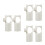 6Pcs Nylon Flute Trainer Aid for Beginners Beige Flute Replacement 9