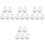 20Pcs Unpainted Paper Gourds DIY Drawing Accessories 1
