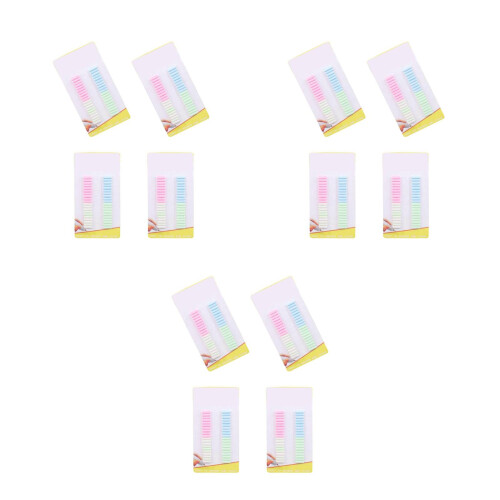 480Pcs Universal Electric Eraser Refills Assorted Color Supplies Set