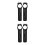 2Pcs Aluminum Handlebar For Mountain And Fixed Gear Bikes 1