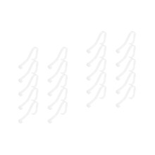 20Pcs Transparent Acrylic Shoe Display Stands Durable Sandal Holder