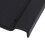 3Pcs Black Plastic Replacement Backrest for Chair Ergonomic Bow Shape 6