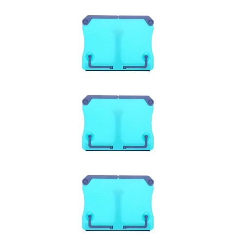 3Pcs Sky-Blue Kids Reading Book Holder Portable with Adjustable Angle