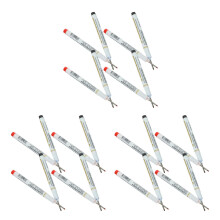 24Pcs Carpenter Marking Pens Plastic Long Nib for Metal Wood and Glass