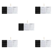 5Sets Transparent Piano Keyboard Decals 61 Keys PVC for Beginners