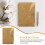 Planner Notebook Light Blue Paper 1pcs 8.45x5.78x0.79in 8