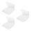 6Pcs Transparent Acrylic Coin Storage Box with Lid, Compact Organizer 4