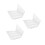 6Pcs Transparent Acrylic Coin Storage Box with Lid, Compact Organizer 7
