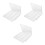 6Pcs Transparent Acrylic Coin Storage Box with Lid, Compact Organizer 9