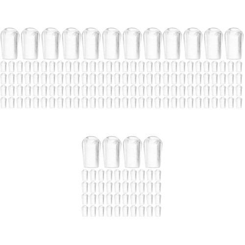 400Pcs Durable Plastic End Caps Hook Tips Wire Protectors