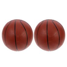 2pcs Ball Basketball Lightweight Sports Balls Brown