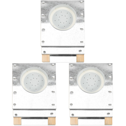 3Pcs Beekeeping Feeder Silver Water Dispenser Stable Durable Bee Tool
