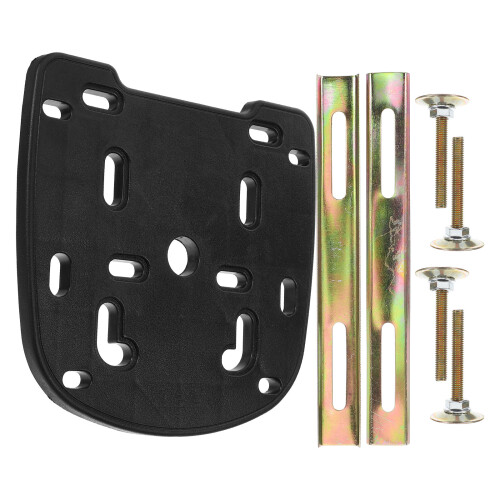 2Sets Motorcycle Rear Luggage Rack Mounting Plate Hardware with Screws 1